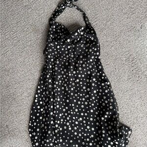 Vintage Betsey Johnson Polka Dot Halter dress
